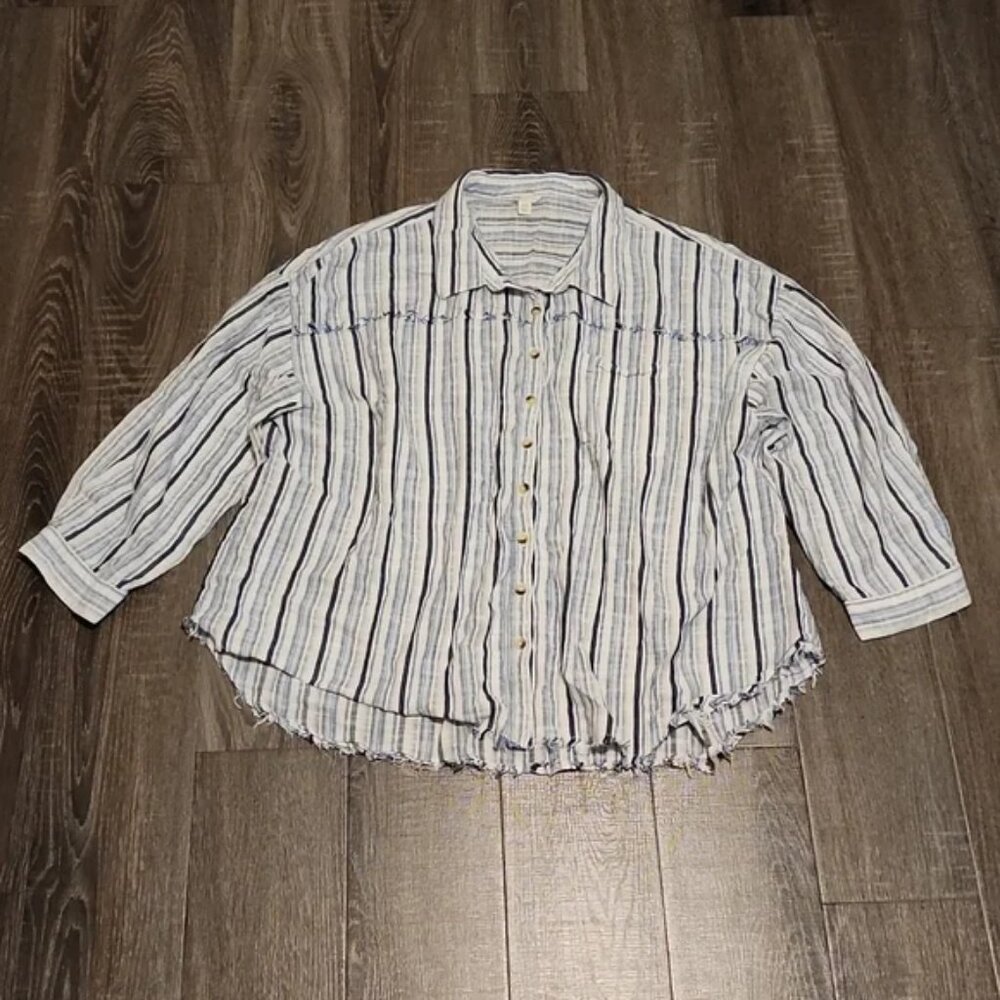 🍁 Cato striped cotton Shirt 🍁